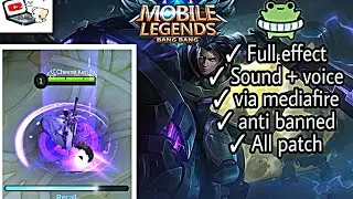 Script skin Alucard Legend Obsidian blade | Full effects + Voice & sound + Recall | Patch Gloo