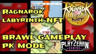 RAGNAROK LABYRINTH NFT PALADIN BRAWL MODE gameplay (PK MODE)