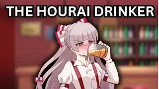 Mokou and Reisen DRINKING at Geidontei [Touhou Like a Phoenix]