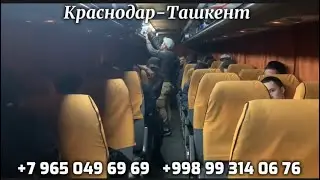 краснодар-ташкент,КРАСНОДАР-Ташкент АВТОБУС,Ростов-Ташкент автобус 2023
