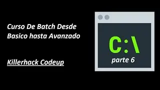 Curso de batch desde Básico a Avanzado Parte 6 ✅