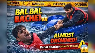 Aaj Toh Bal Bal Bache  #vlogging #safety #watersports #uk #fun #newvlog @rothervalleycountrypark1378