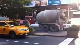 New Mighty Machines NYC. Concrete Trucks (Mixers)
