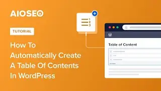 How To Automatically Create A Table of Contents in WordPress