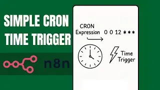 How to Setup CRON EXPRESSION Trigger in N8N | Step By Step Tutorial