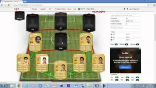 FIFA 14 ULTIMATE TEAM - NON-RARE BBVA GOLD SQUAD UNDER 5K