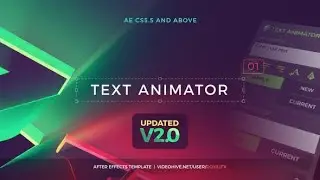 TypeX - Creative Pack: Title Animation Presets Library (After Effects Template)
