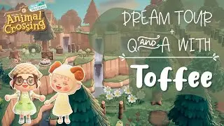 Touring With Toffee | Overgrown Forestcore Island | Animal Crossing New Horizons