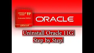 Uninstall Oracle 11G from windows –   11G حذف أوراكل