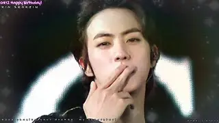HAPPY BIRTHDAY! [방탄소년단 진] ❤KIM SEOKJIN❤ 04.12.2023