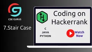 7. Stair case - Hackerrank