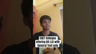 CUET colleges for BALLB #ballb #llb #cuetllb #cuetcolleges #generaltest #cuet2024 #cuetadda247 #pw