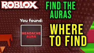 HEADACHE AURA - HOW TO GET [FIND THE AURAS] - Roblox