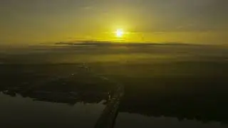 Sunrise Timelapse Pekan Kuala Selangor #mavic3pro