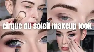 Cirque du Soleil Makeup Look | Filmed close-up and in natural light!