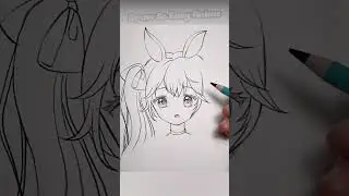 How to draw anime character  