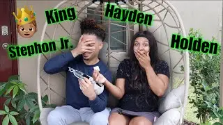 Picking our SONS NAME out of a HAT!!!