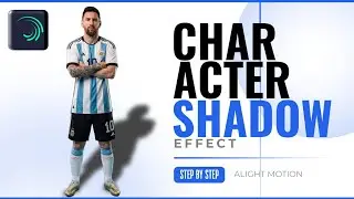 Character Shadow Effect Tutorial | Alight Motion