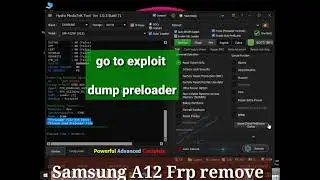 Samsung A12 (SM-A125F) FRP Remove with Hydra Tool
