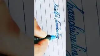beautiful handwriting @QalbCalligraphy #viralvideo #trending #facts