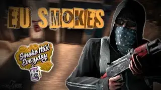 CS:GO Tutorial - EU Smokes on Mirage!