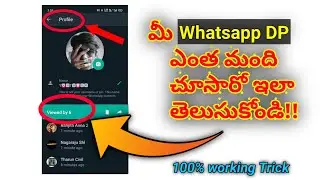 How To Check Who Viewed Our WhatsApp DP || Who Viewed My WhatsApp Profile || WhatsApp DP