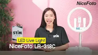 NiceFoto  LR-318C LED Live Light