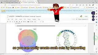 how to draw Venn diagram in python and using ai for code generating