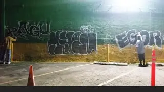 Skidrow LA Graffiti