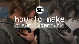 basic clear watermark tutorial (quick & easy) // capcut tutorial