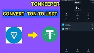 How to  Swap Ton to USDT  on Tonkeeper  in 2024