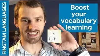 An easy way to learn vocab with sticky notes (language hack)