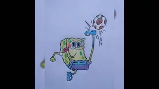 Spongebob Squarepants Drawing #shorts