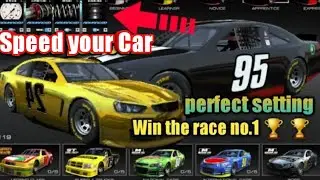 Stock Car Racing | Speed your Car Superfast Perfect setting & win the Race No.1 🏆 🏆🏆|Car Games