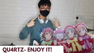 QU4RTZ- ENJOY IT! (Drum Cover) from Love Live Nijigasaki High School Idol Club S2