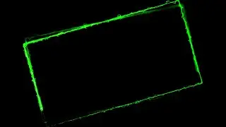 Neon Border Green Screen, Glowing Light Effect, Black Screen Effects, Neon Frame Template