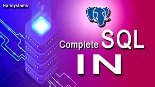 SQL operators with examples | PostgreSQL tutorial for beginners | harisystems