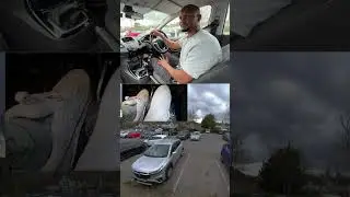 Parking between 2 cars gone wrong 