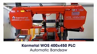 Karmetal WOS400x450PLC Automatic Bandsaw