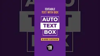 How to create editable auto text box in Adobe Illustrator