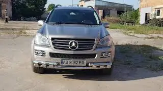 защита переднего бампера на Mercedes-Benz GL