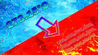 Temperature from Absolute Zero to Absolute Hot !!! (In Degrees Celsius)