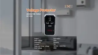 BXST V165-220V UK Plug Voltage Protector Protector your home safety