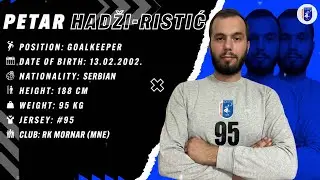 Petar Hadzi Ristic | Goalkeeper | RK Mornar | Highlights | Handball | CV | 2023/24