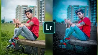 lightroom blur tone effect photo editing, Lightroom diye nil colour background photo edit