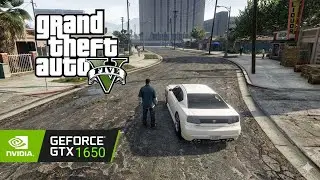 GTA 5 FPS test - GTX 1650 + 16gb ram - all settings tested at 1080p60
