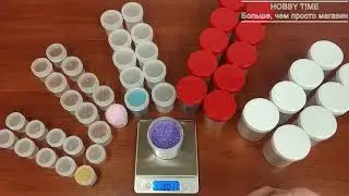 Баночки для бисера. 10 мл, 20мл, 40мл, 80мл, и 100 мл.