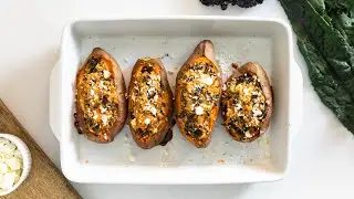 Twice Baked Sweet Potatoes