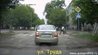 Обзор экзаменационных маршрутов ГИБДД г. Кирова, видео #3