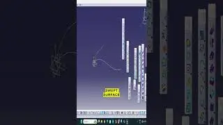 How to create Swept Surface in Catia